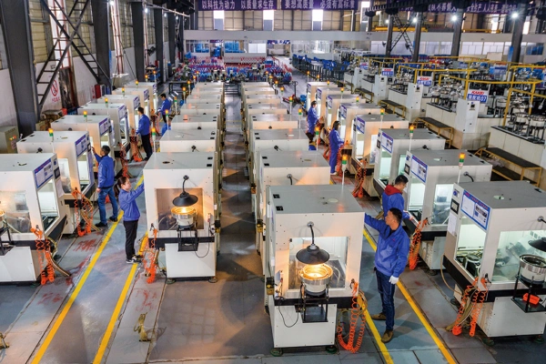 KAKEI Sawchain grinding production line